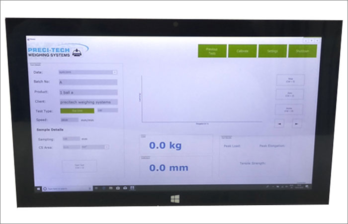 Software Solution for Testing Machines